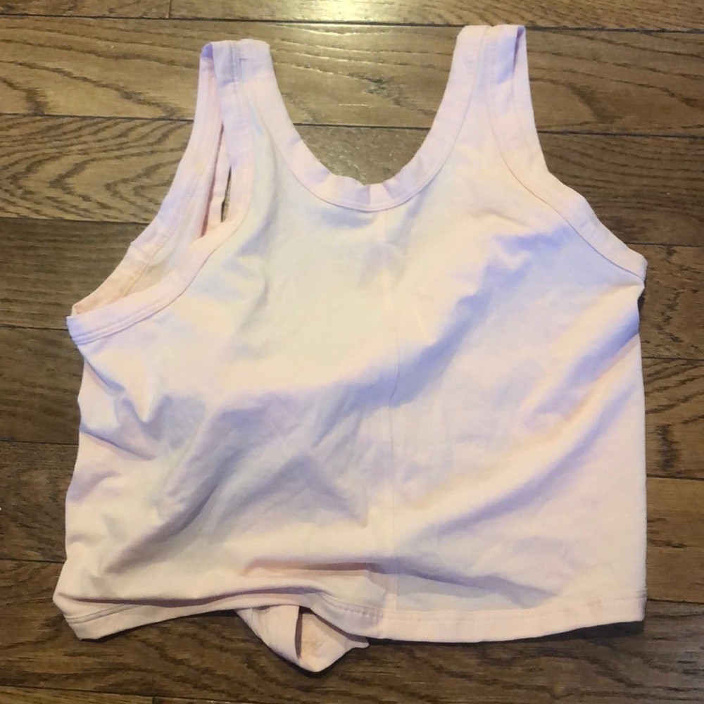 Lululemon It’s a Tie Tank size 4 Pink Mist